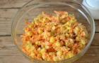 Салаты с копченой курицей и корейской морковью — самые лучшие рецепты Салат с копченой курицей корейской морковью болгарским